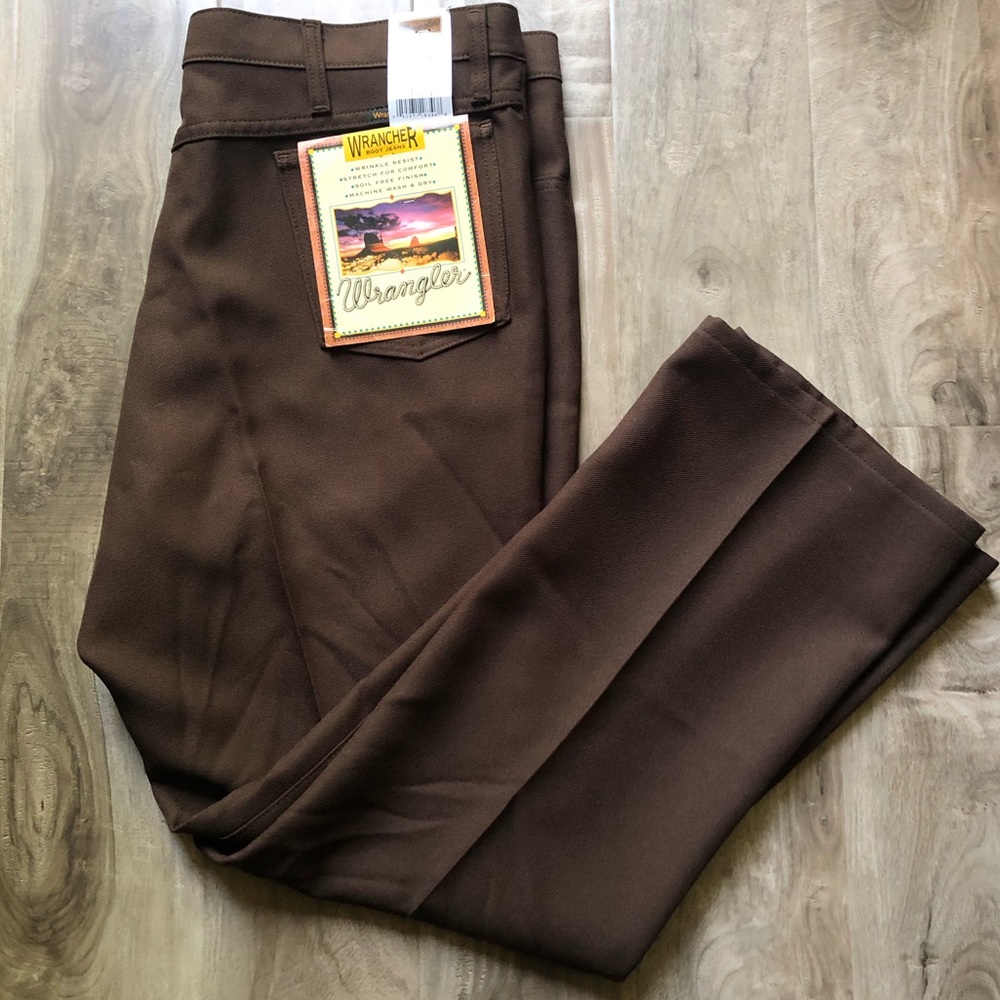 Wrangler textured stretch twill jeans